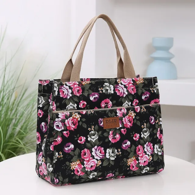 Large Capacity Ethnic Style Handbag Black - Shop at LoveMi