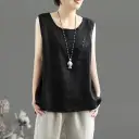 Seamless Slimming Sleeveless Round-neck Versatile Vest view 4