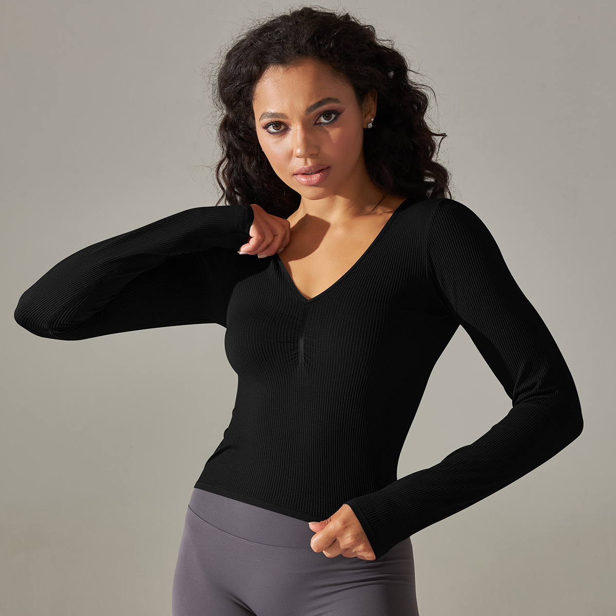 Women's Summer Sports Long Sleeve Ultra-thin Breathable Fitness