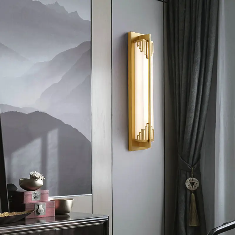 New Chinese Style Living Room Simple Bedside
