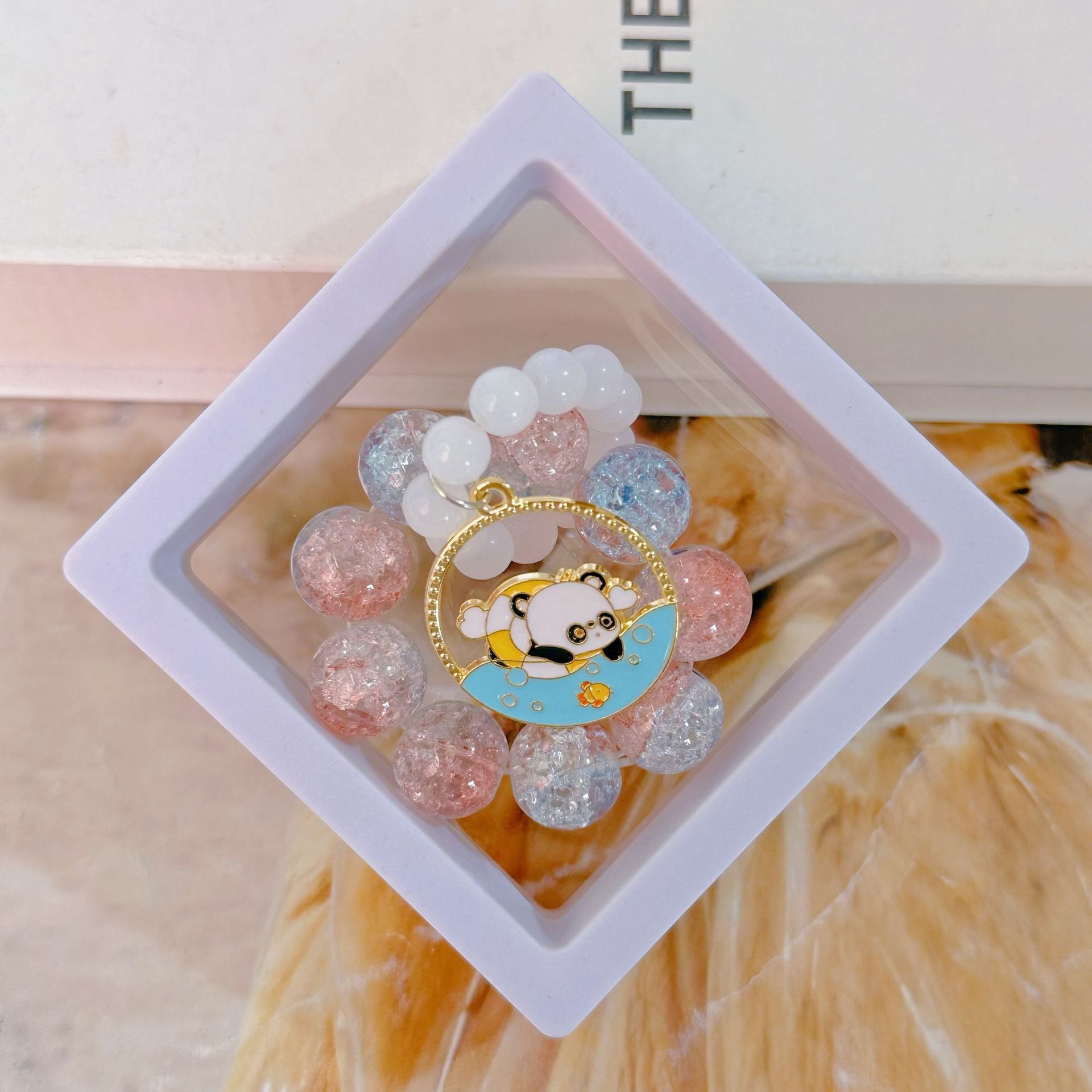 Giant Panda Pliable Temperament Students Bracelet