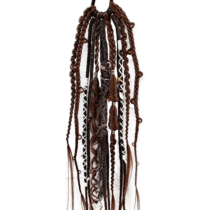 Bohemian Braided Wig Crafted In A Wild Untamed Style