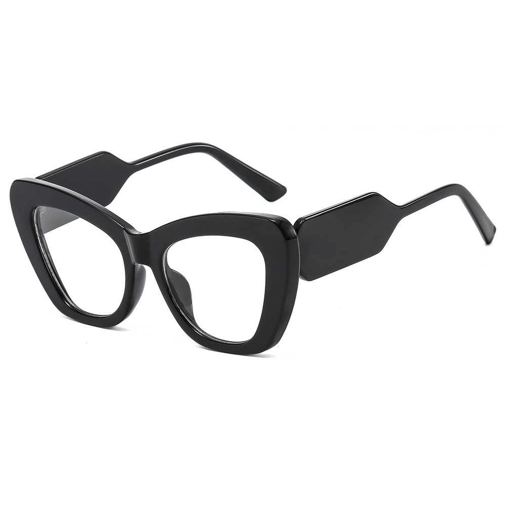 Plain Contrast Color European And American Sun Glasses