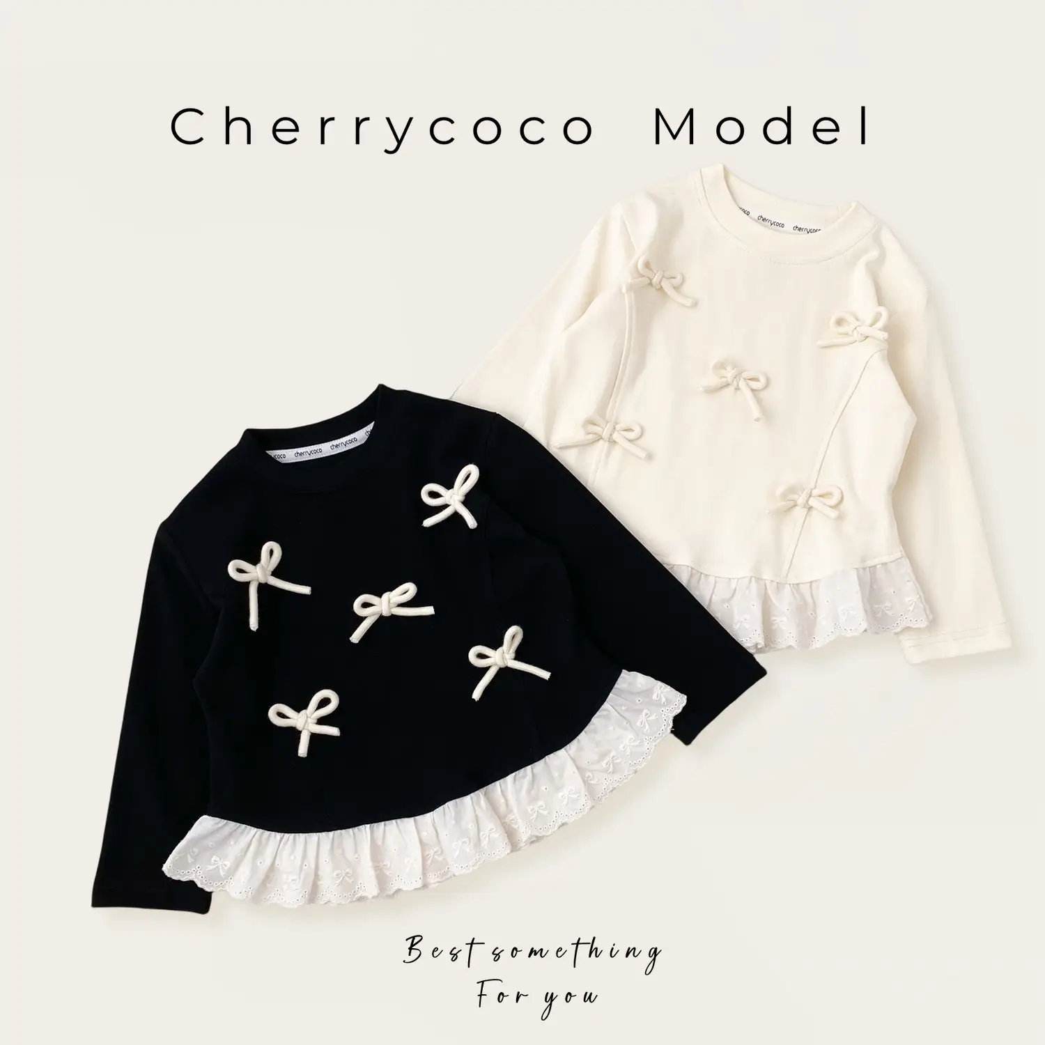 Girls' Bow-Knot Long-Sleeve T-Shirt Base Layer