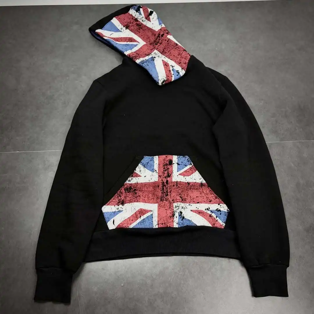 Retro High Street Meter Digital Printing Hoodie