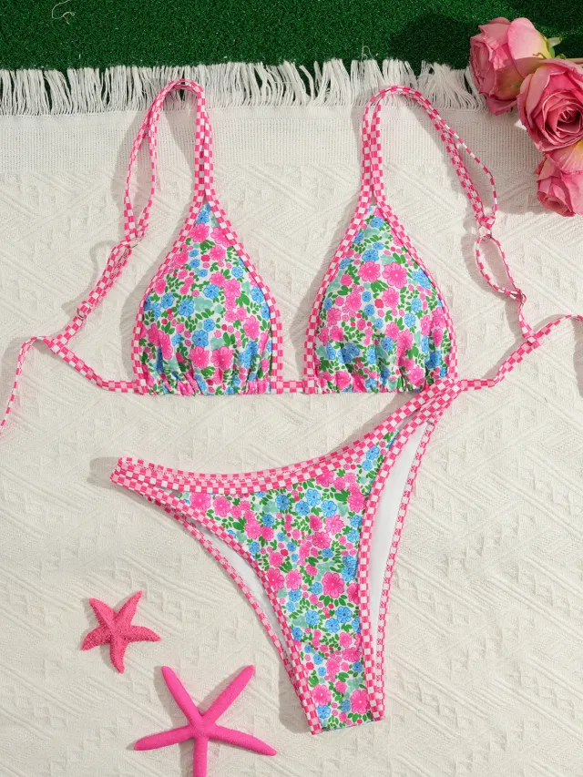 Printed Sexy Bikini Swimsuit For Women Bili Floral - Shop at LoveMi