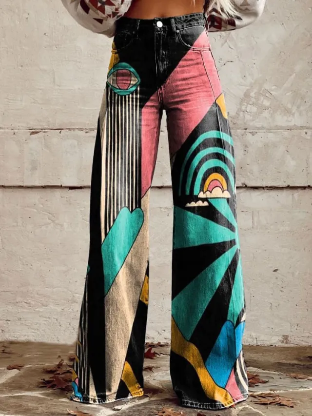 Women's Flared Thin Casual Pants Jj4826Mu - Shop at LoveMi