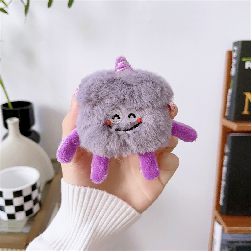 Plush Headset Protective Cover Cartoon Soft Shell