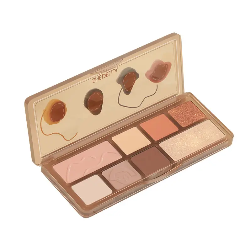 Resin Eight Colors Eye Shadow Plate Girl Student Makeup