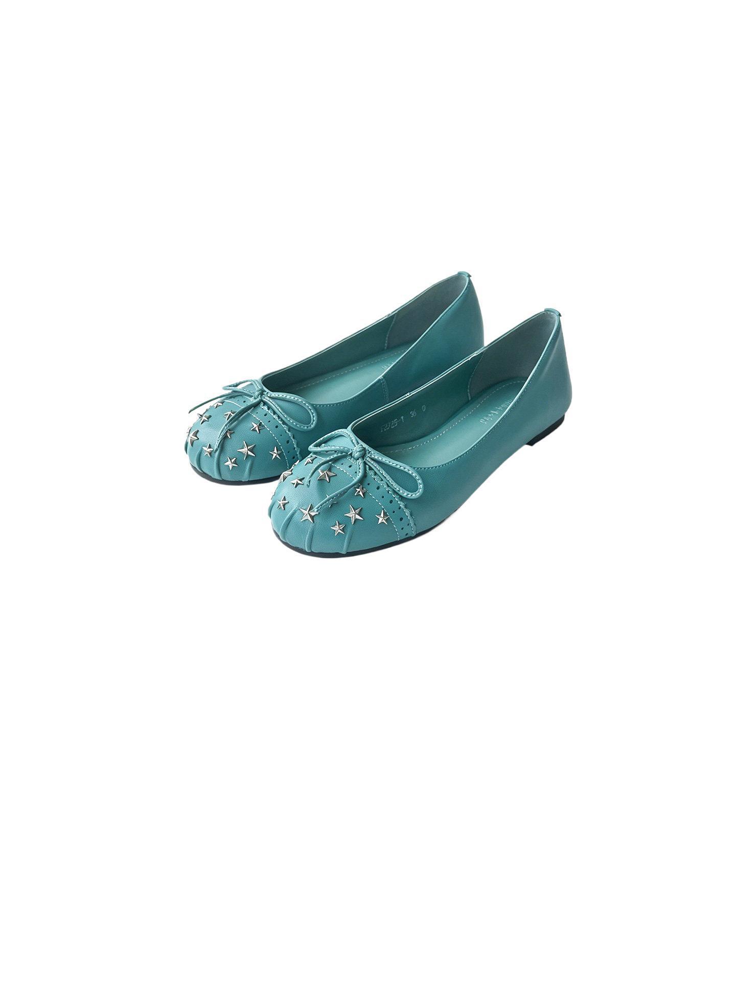 Rivet Bow Ballet Flats, picture 3 of 3
