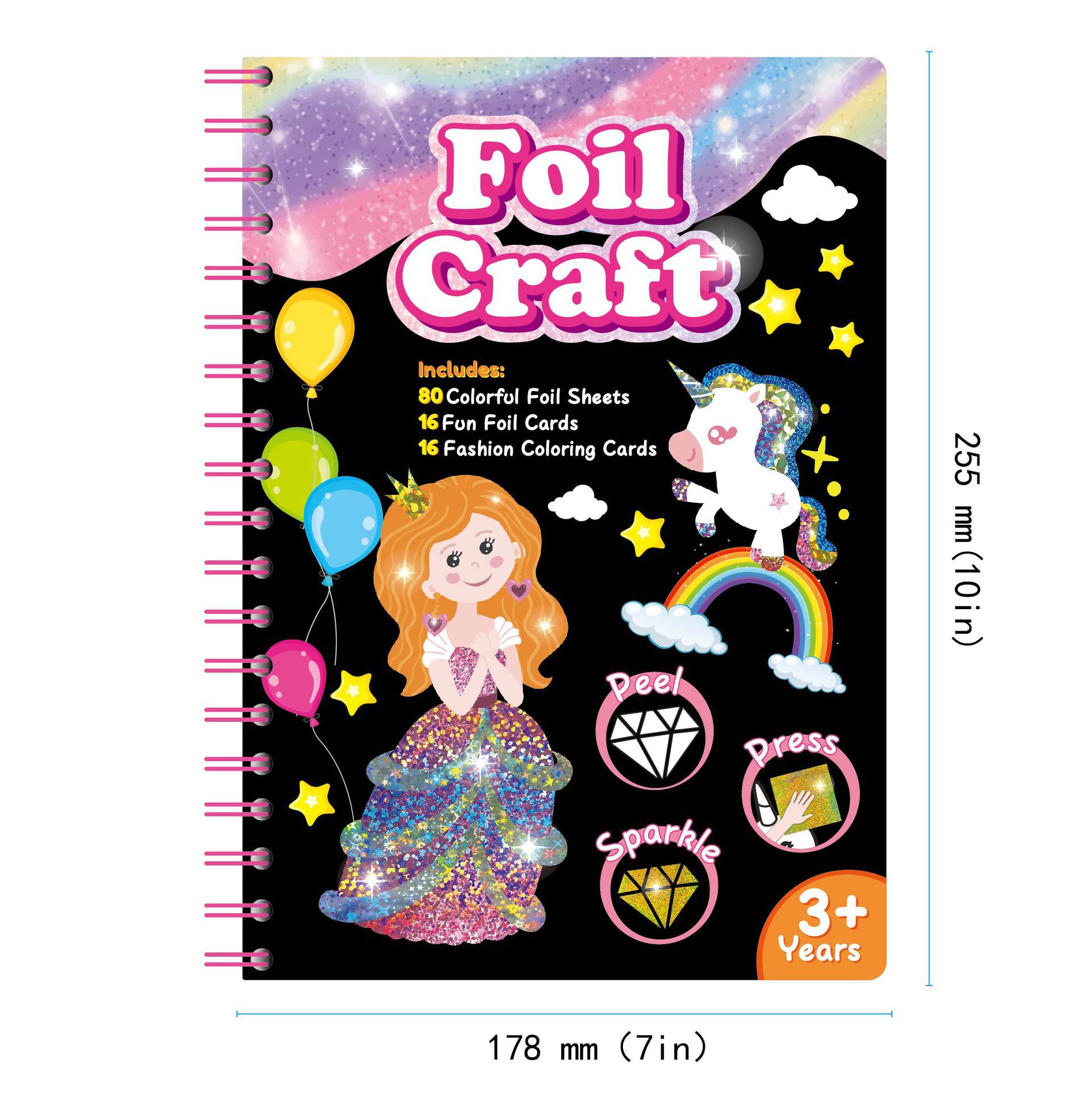 Title 7, Magic Art Sticker Book Animal Princess Handmade...