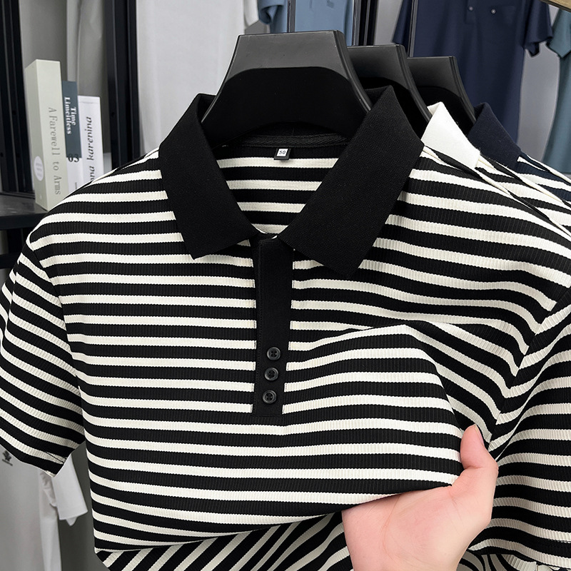 Loose Harajuku Style Hong Kong Style Half Sleeve Top