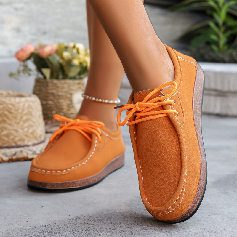 Autumn New Suede Comfortable Loafers For Women 10