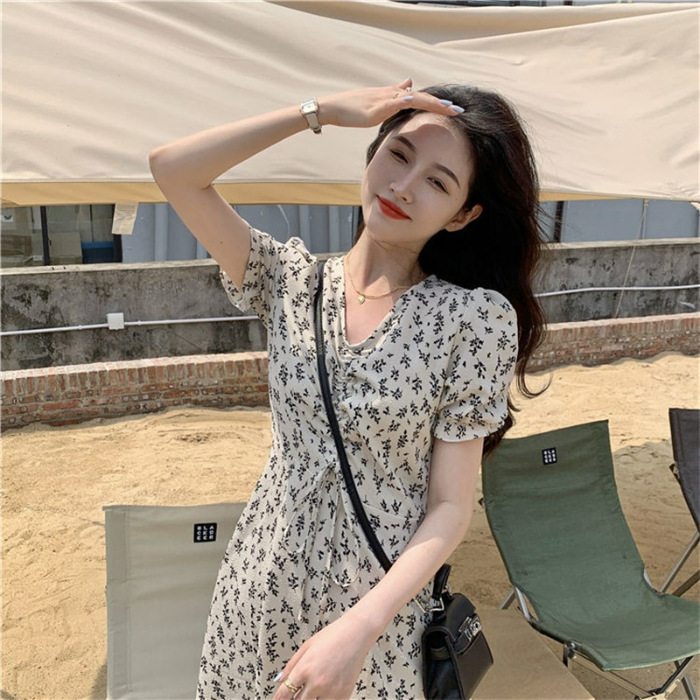 A-line Dress Thats Below-the-knee And Slimming