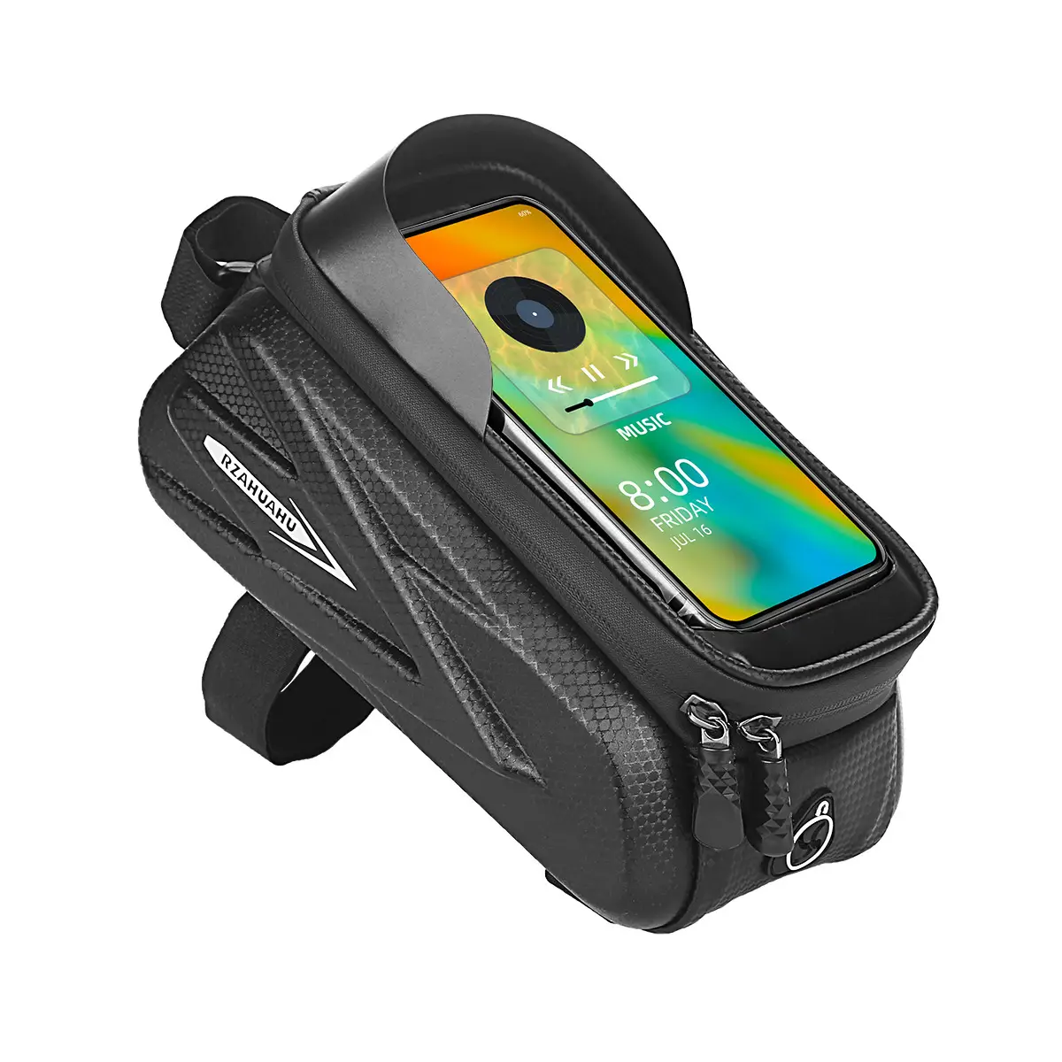 Bicycle Top Tube Phone Storage Bag