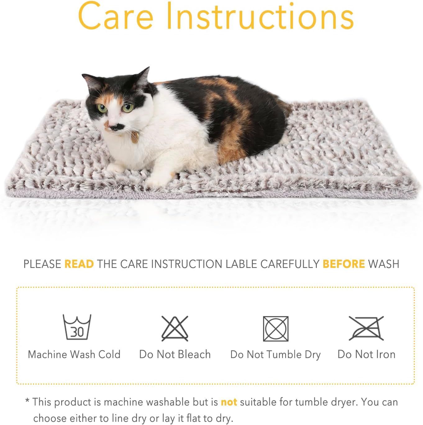 Title 8, Double-sided Pet Sleeping Mat Blanket