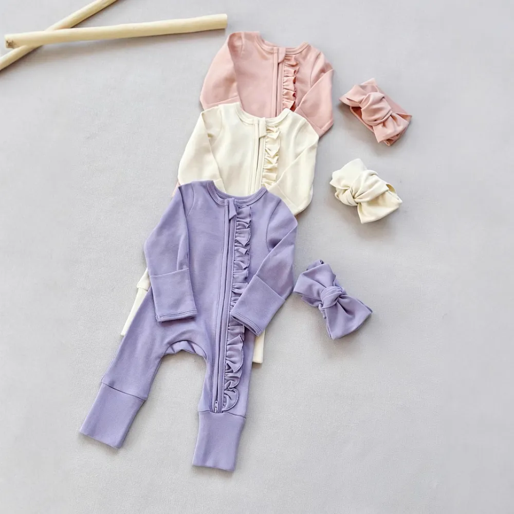 Girls' Jumpsuit Romper Baby Girls' Home Pajamas
