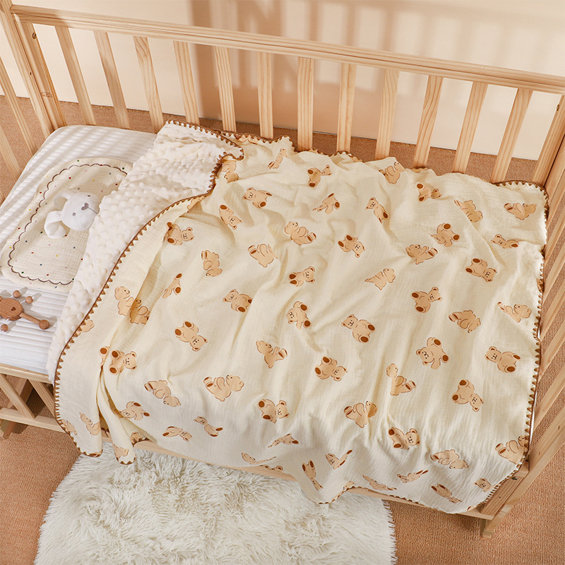 Cotton Gauze Blanket Newborn Baby Quilt