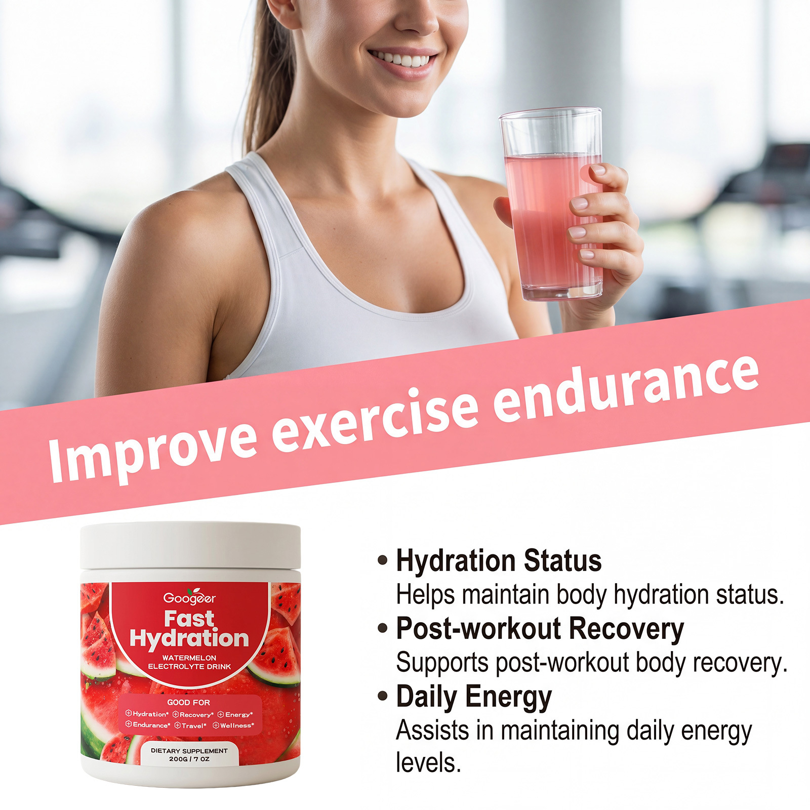 Watermelon Flavor Electrolyte Powder Delicious — foto 5