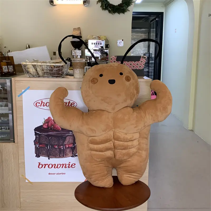 Cute Southern Cockroach Muscle Small Strong Plush Toy