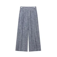 European And American Style Fashion Pocket Decoration Short Shirt Trousers - Pants-L - View 1