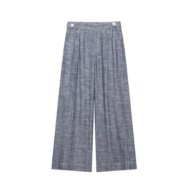 European And American Style Fashion Pocket Decoration Short Shirt Trousers Pants L - Shop at LoveMi