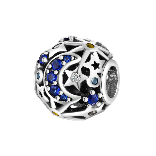Starry Sky Astronaut Diy Bracelet String Beads Pendant