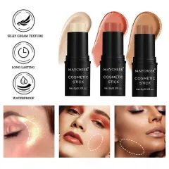 Contour Stick Three Brushes Set Face Stereo Highlight - Repair Kit 135 - View 1