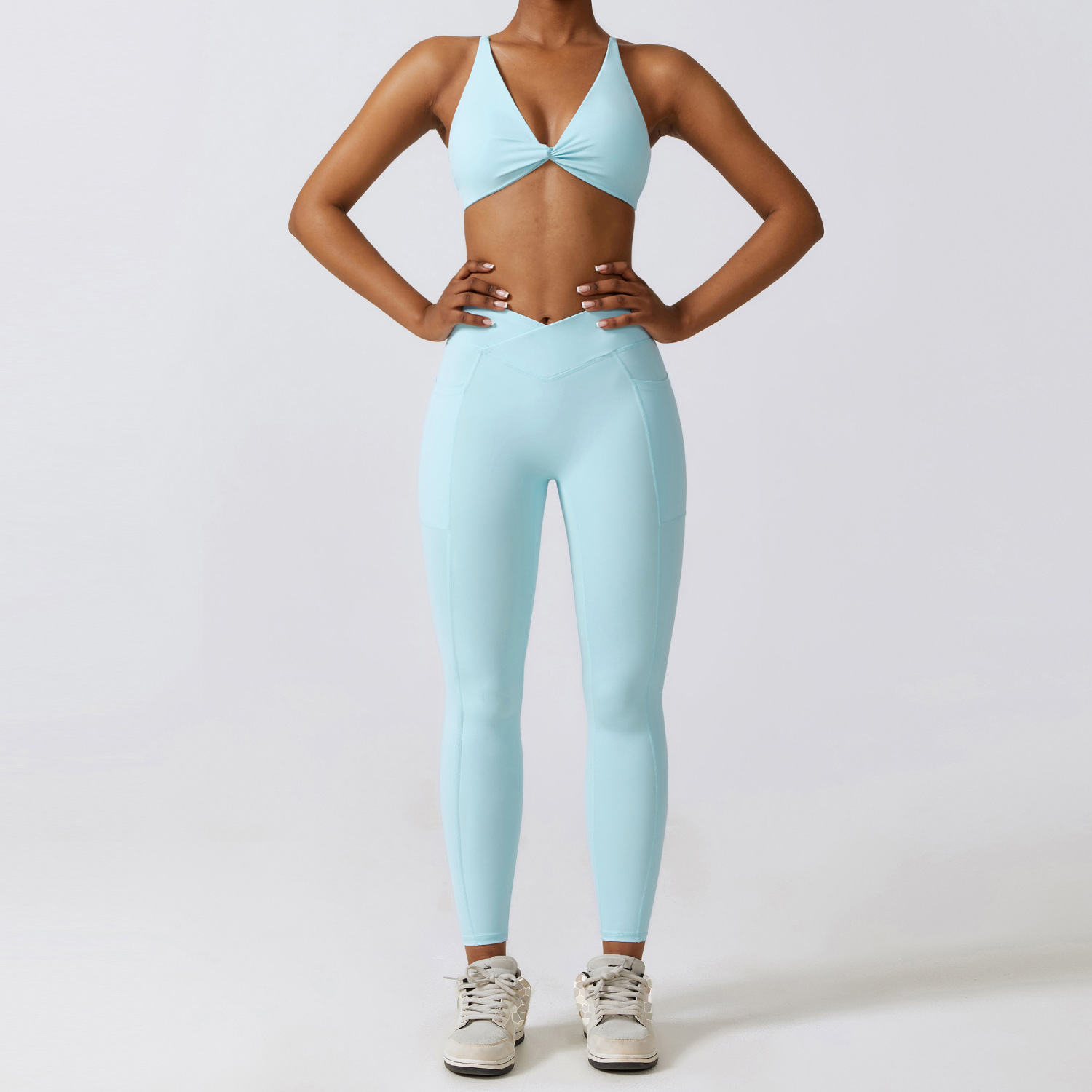 2 Bra Trousers Light Blue