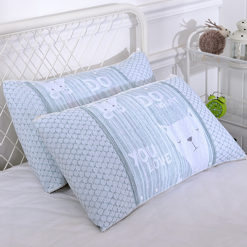 Cotton Pillowcases Four-Layer Gauze