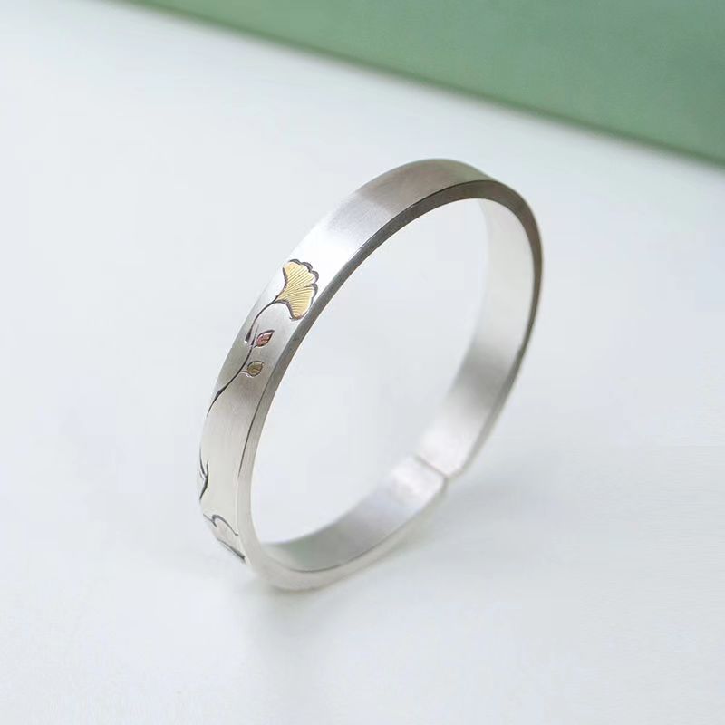 Jardin Ginkgo Leaf Cuff Bracelet 5