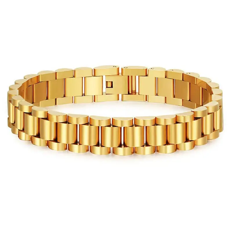 Stainless Steel Bracelet-style Wristband For Men And Women