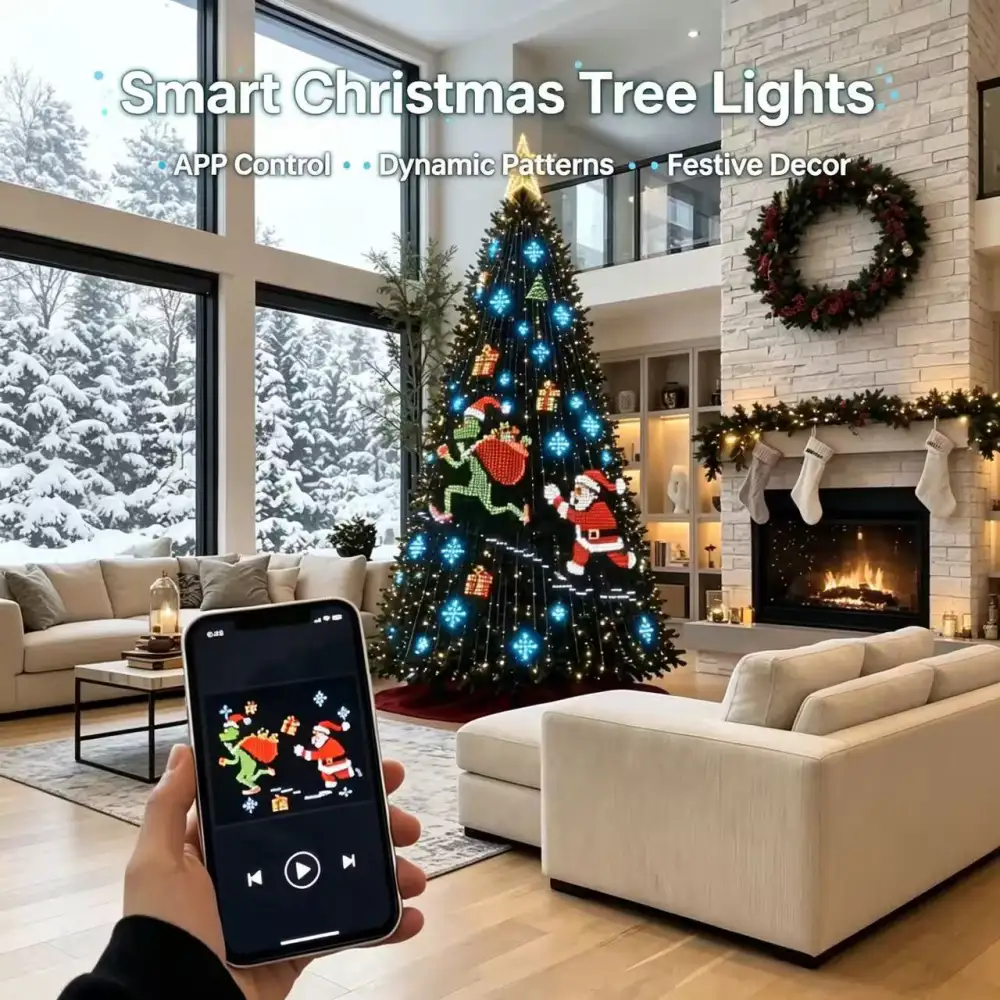 Halloween Christmas Tree String Lights
