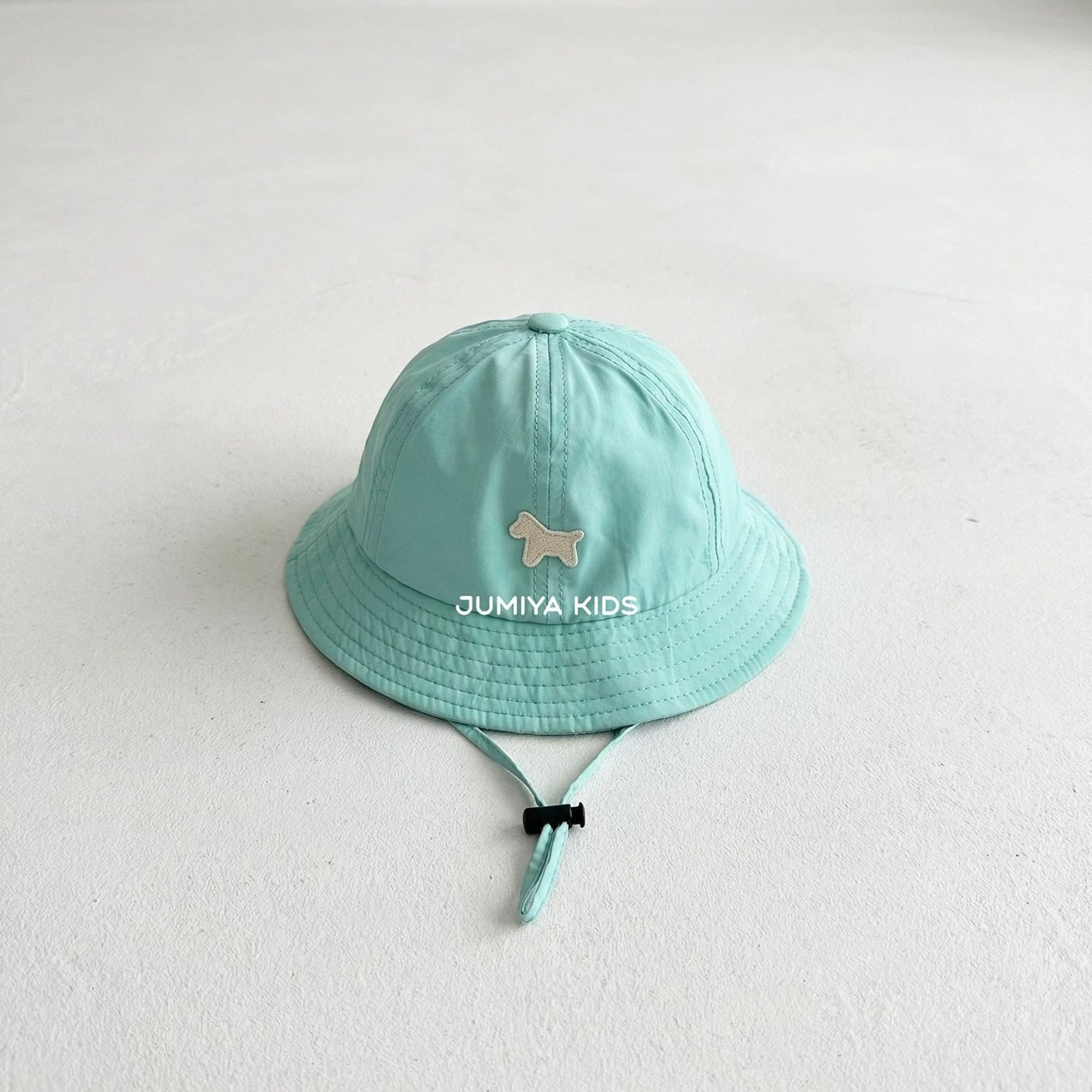 Baby Fisherman Hat With Small Spade Embroidery For Sun Protection