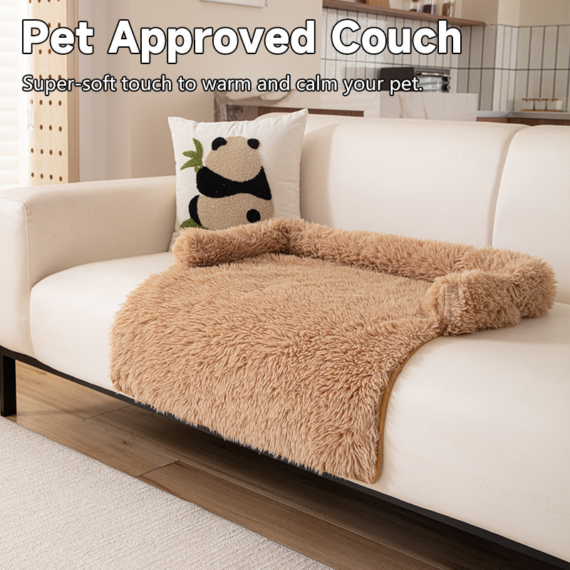 Plush Dog Bed Sofa Pet Mat For Warmth In Fall And Winter