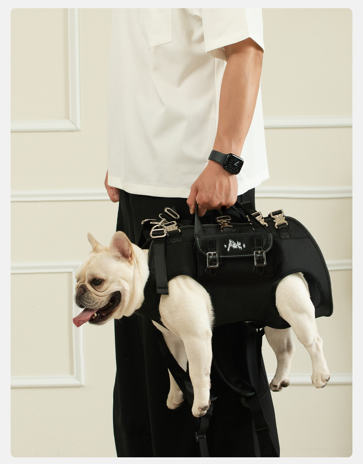 Pet Double-shoulder Crossbody Dog Harness detail photo 3