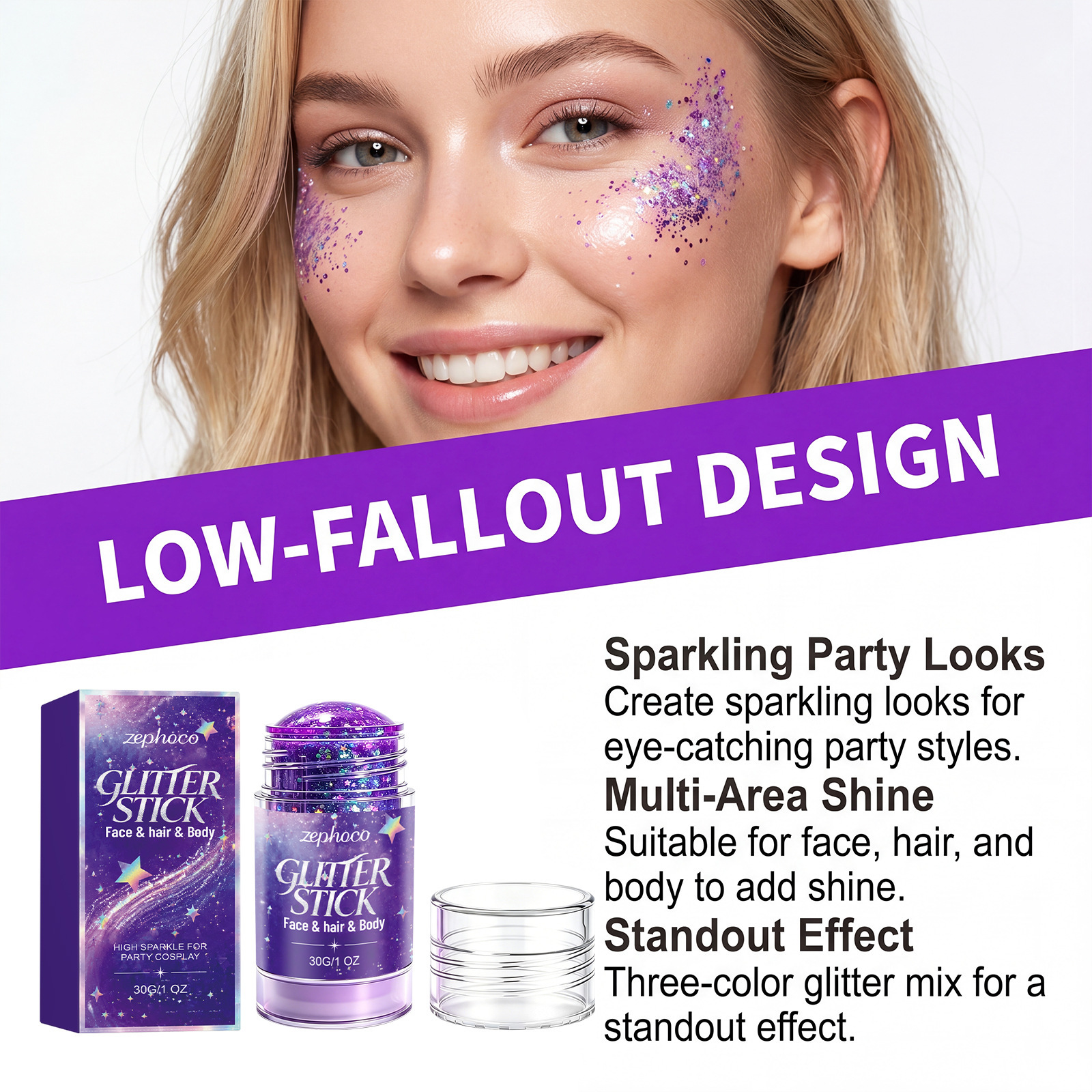 Multi-purpose Glitter Stick