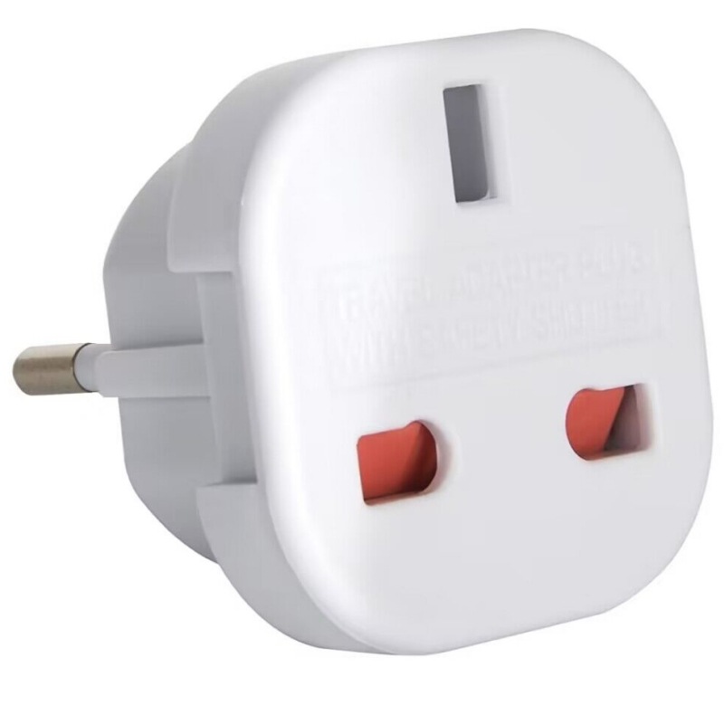 Pure Copper UK-to-EU Conversion Plug