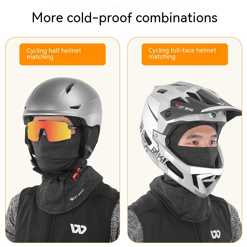 Thermal Headgear Fleece Cycling Mask With Eyehole — foto 14