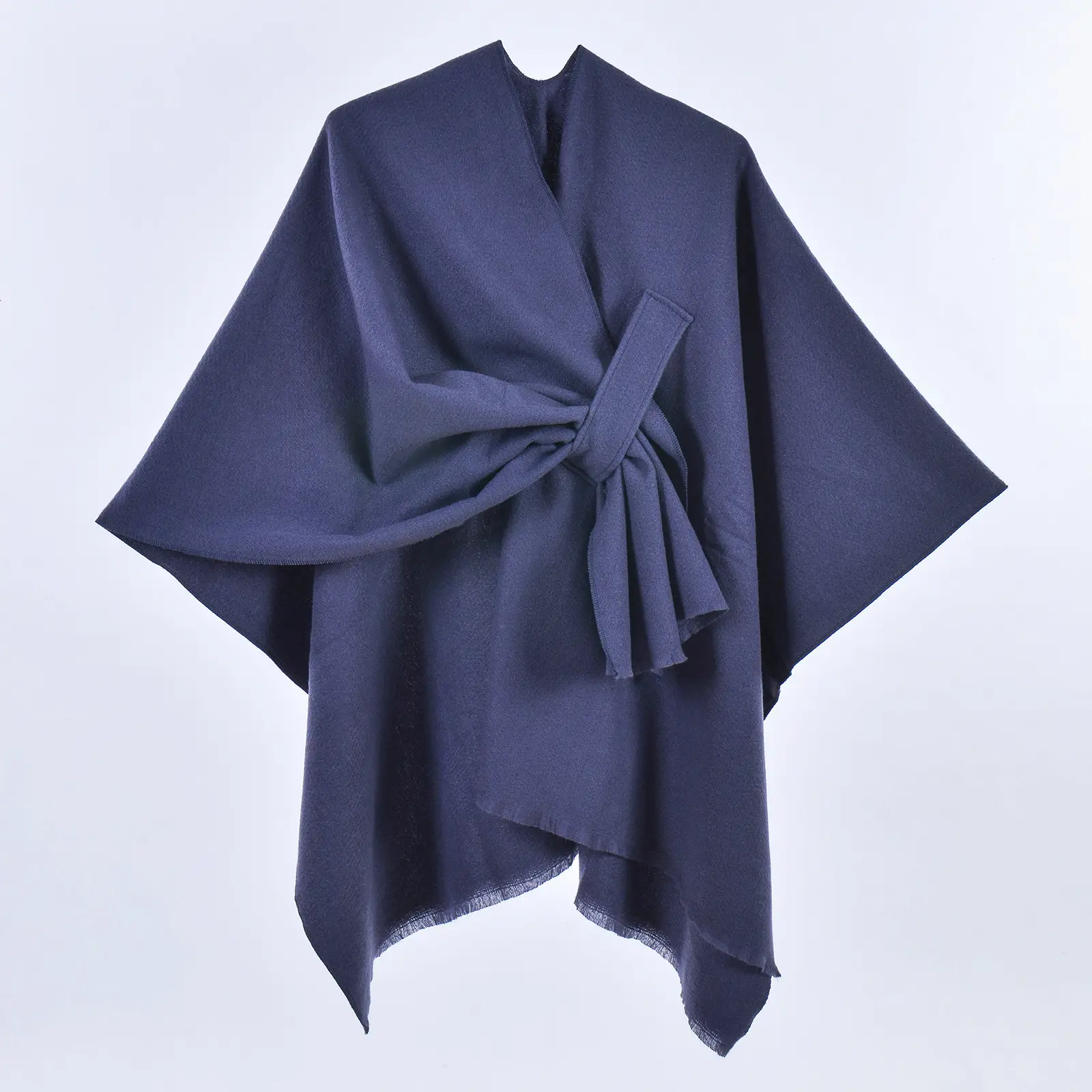 Warm Cloak Simple Double-sided Solid-color Split Design