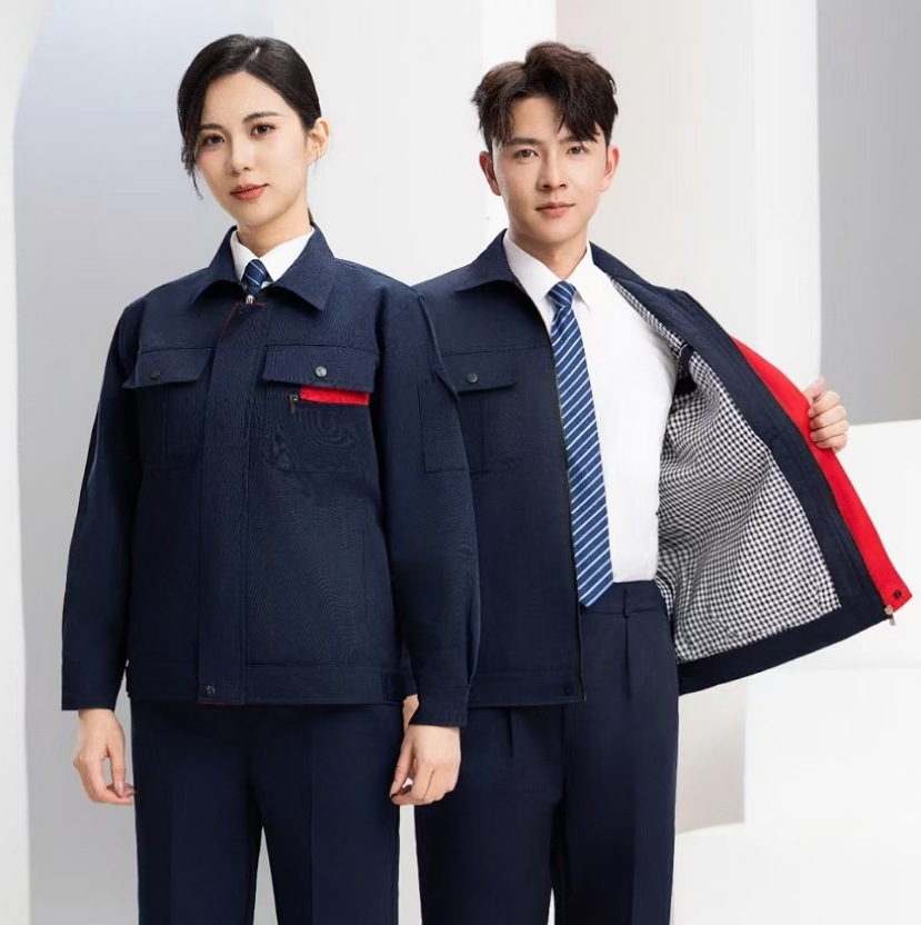 Navy Blue Double Layer Suit