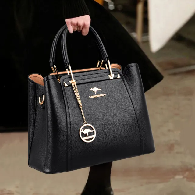 Women's Large capacity Simple Casual Handbag Black - Shop at LoveMi