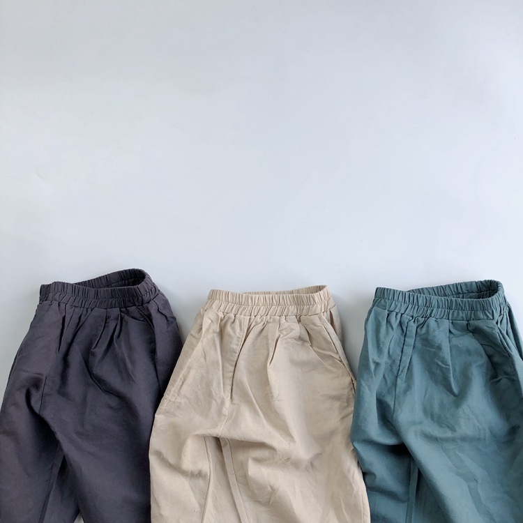 Title 8, Nuevos Pantalones de Lino Casuales para Niños R...