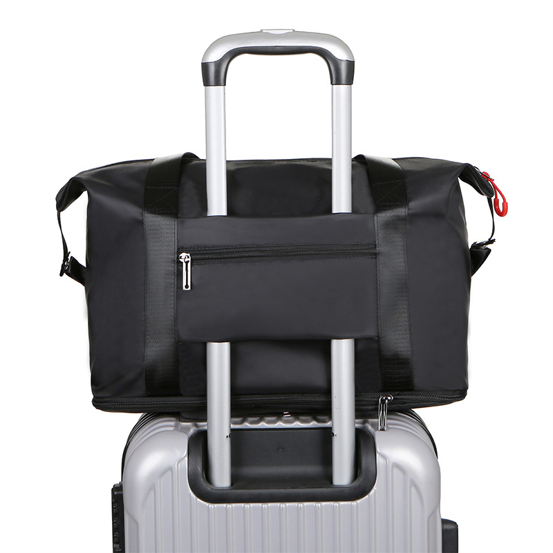 Dry Wet Separation Expanded Capacity Waterproof Men Travel Handbag