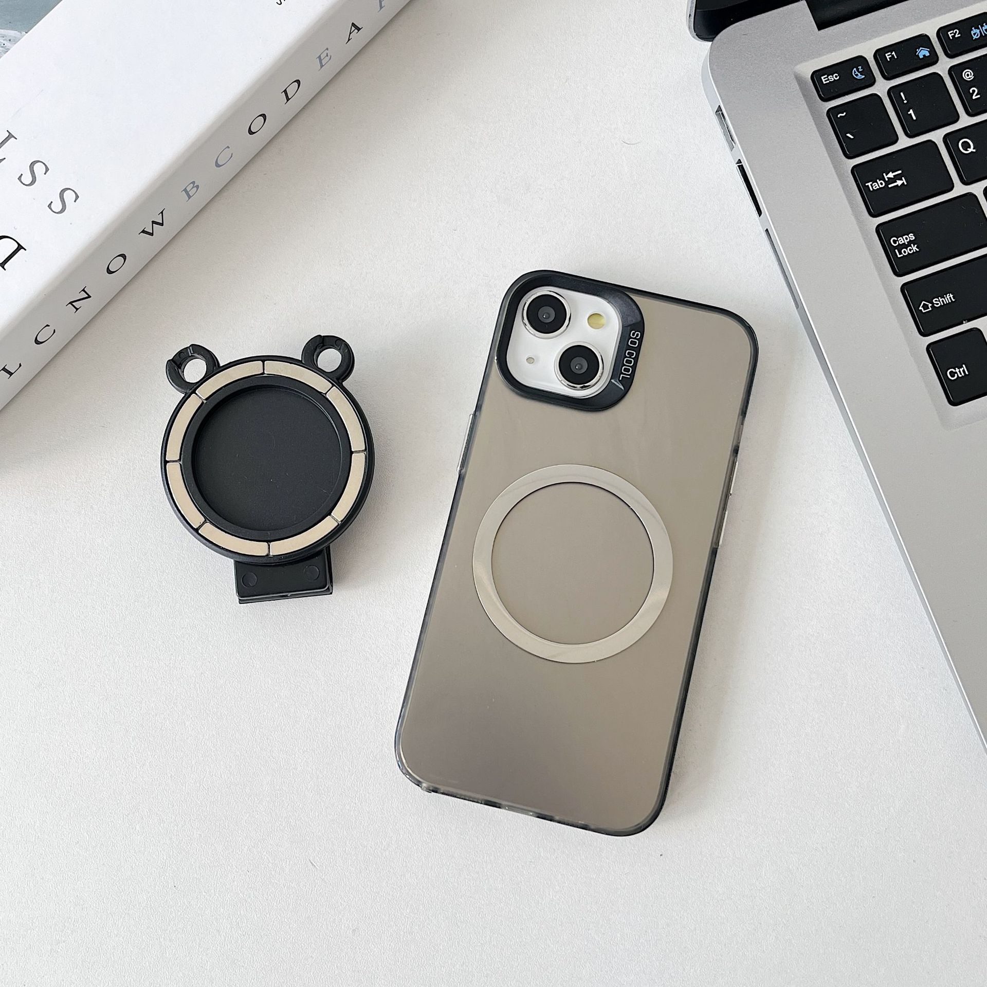 Title 21, Magnetic Phone Case Clip Universal Out Anti-los...