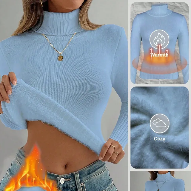 Autumn And Winter Clothing Fleece Sweater Blue - Shop at LoveMi