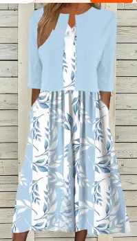 Women's Two-piece Set Dress Commuter Floral Print - 11 Models - View 1
