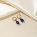 Waterdrop-shaped Natural Stone Earrings For Women view 4