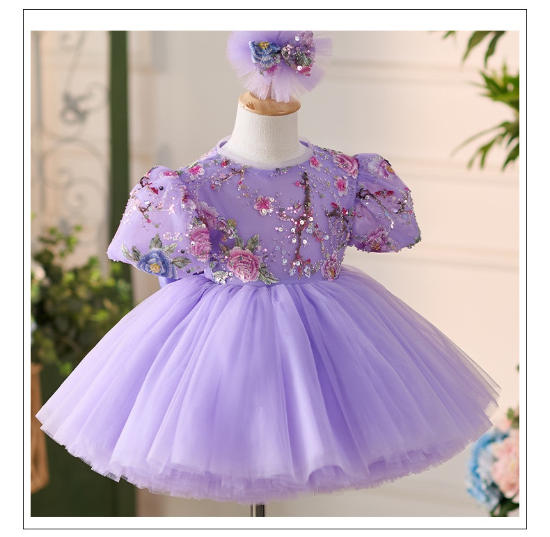New Dream Purple Mori Style FARCENT Puff Sleeve Tulle Tutu Skirt - Image 8