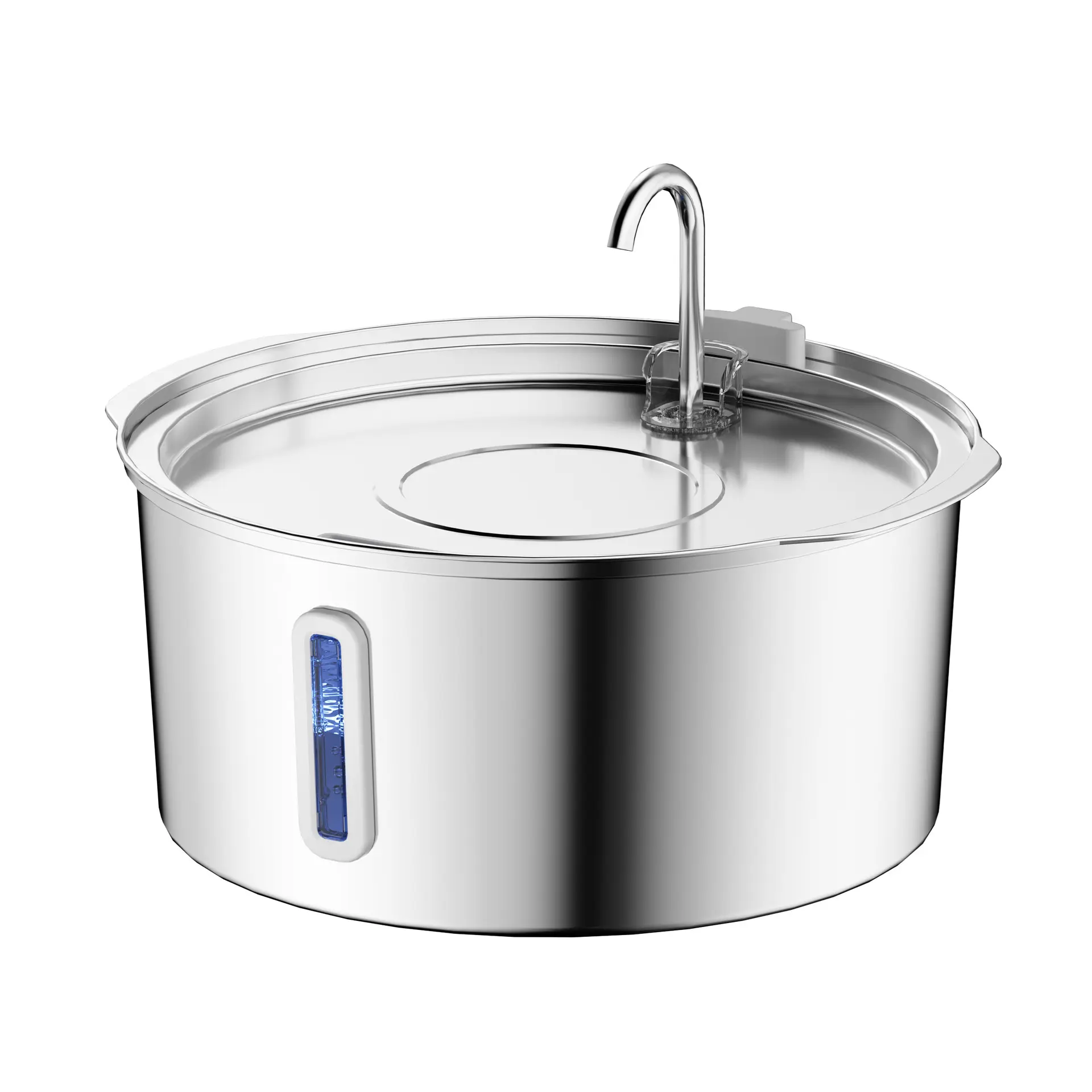 7L Pet Mouth Wet-proof Stainless Steel Large